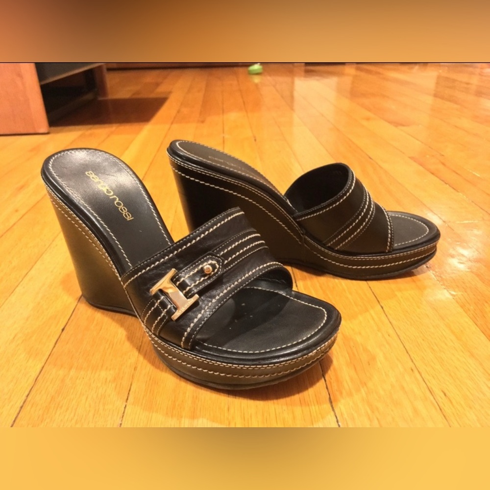 Sergio Rossi Vintage Y2K Wedges